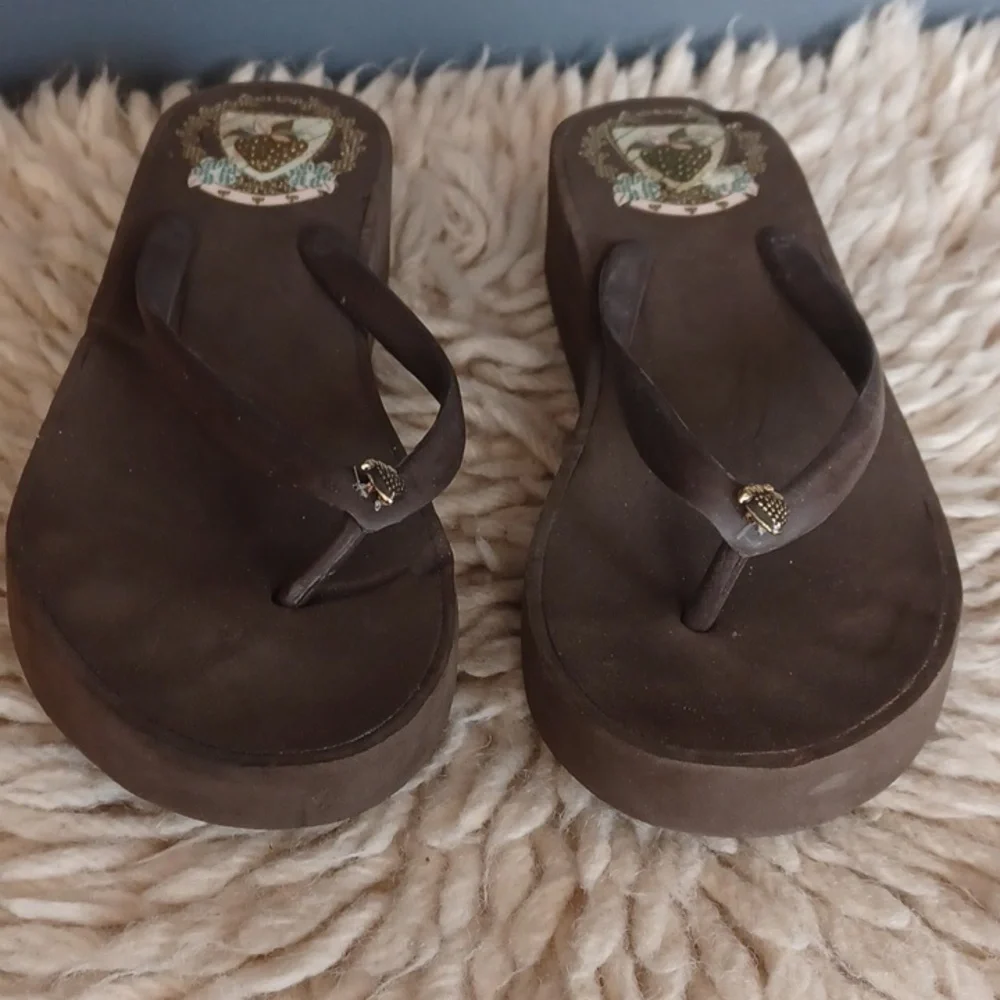 Vintage Y2K Juicy Couture Sandals - Picture 4 of 16